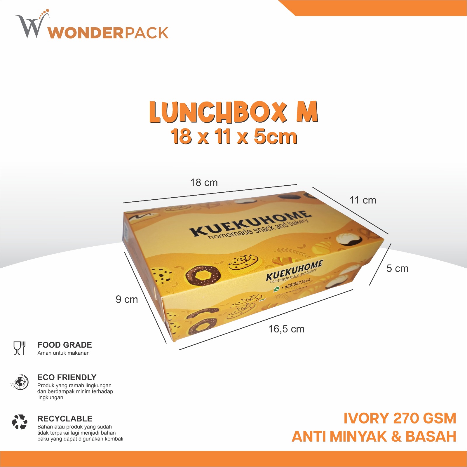 LUNCHBOX M (IVORY)